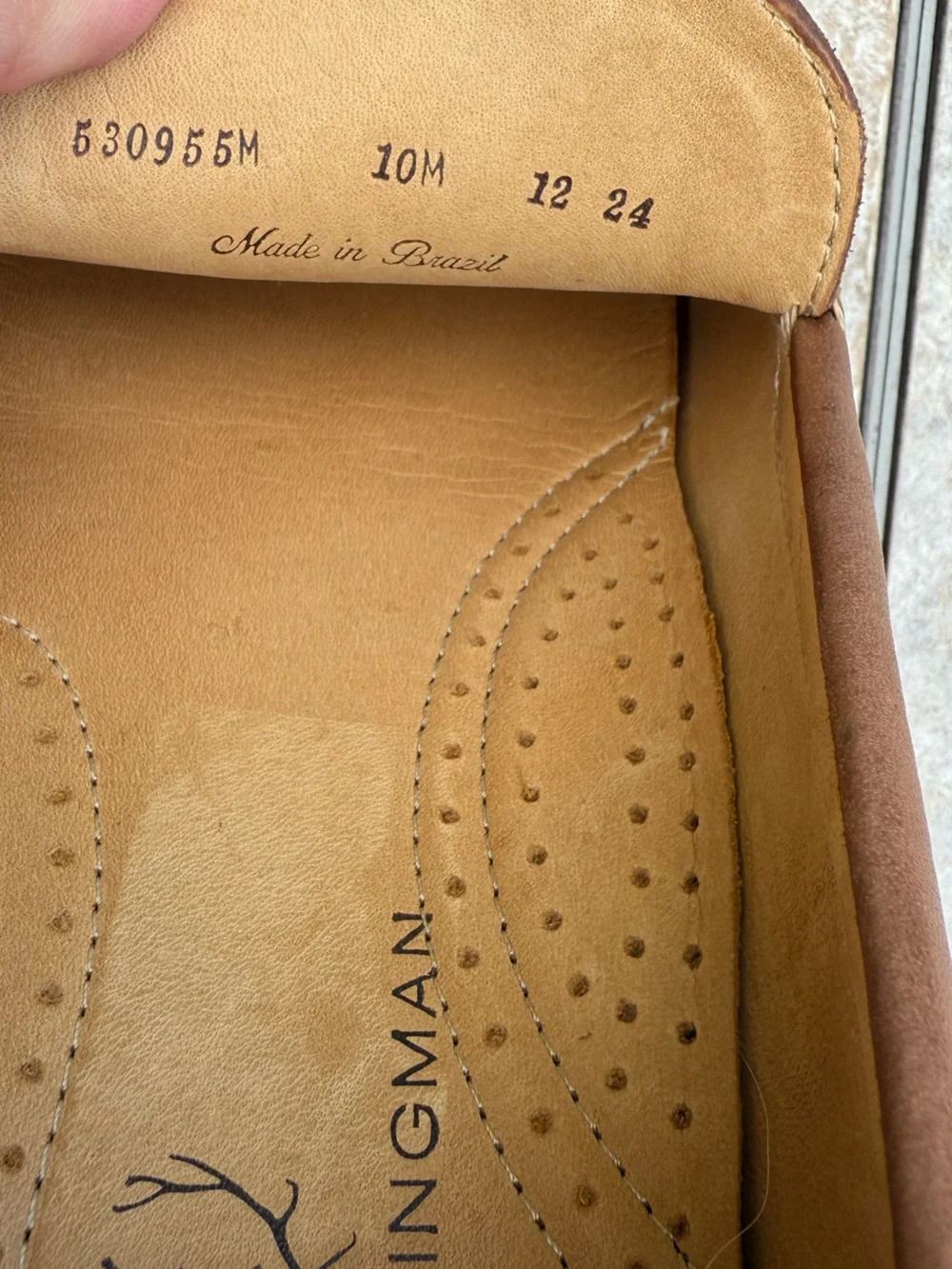 MARTIN DINGMAN COUNTRY CLUB GLOVE LEATHER VENETIAN